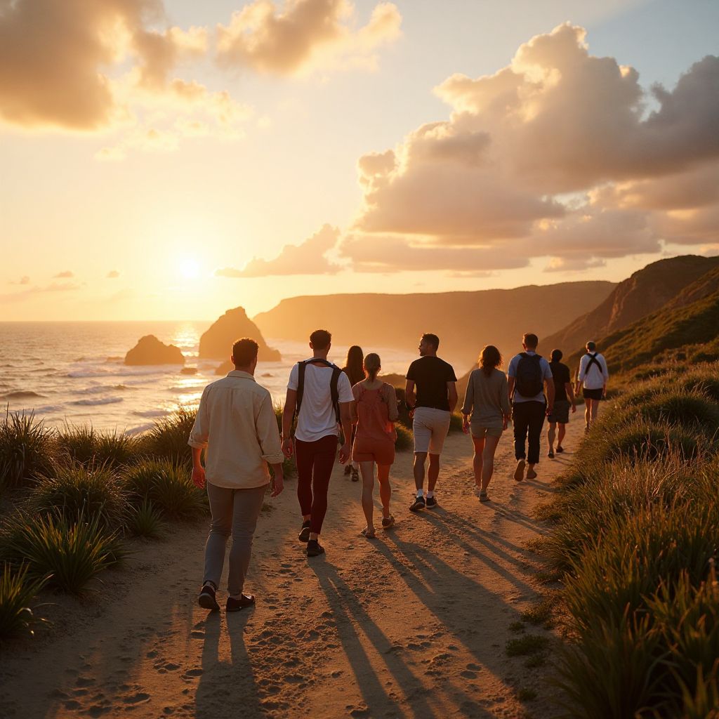 Group walking activity