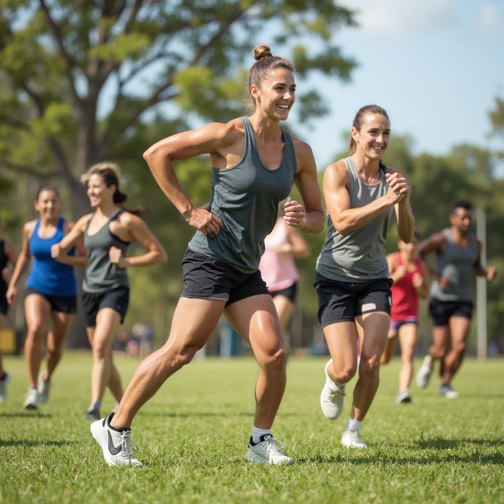 Outdoor fitness sessions project